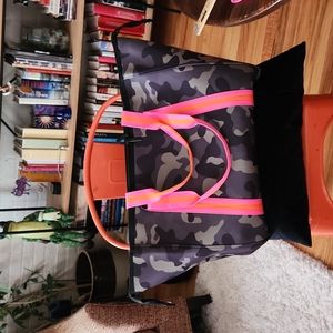 Lemonbella Camo Neoprene Weekend Bag